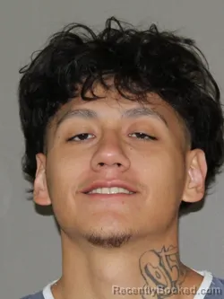 Mugshot of Erik Arenas booked in Denton County, Texas on May 20, 2026