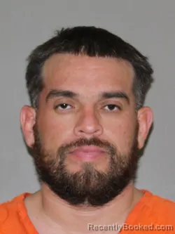 Booking photo from Denton County, Texas