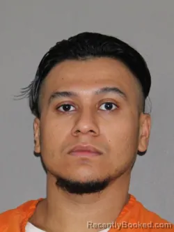Mugshot of Alex E Chacon Reyes booked in Denton County, Texas on October 6, 2026