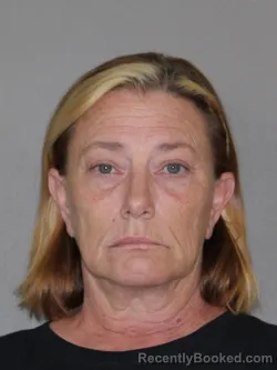 Mugshot of Suzanne M Pilcher booked in Denton County, Texas on May 16, 2026