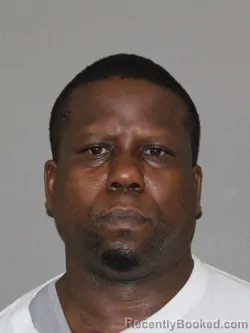 Mugshot of Derrick D Stampley booked in Denton County, Texas on March 6, 2026