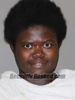 Booking photo from Denton County, Texas