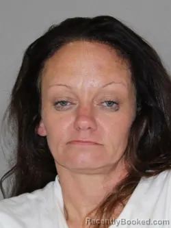 Mugshot of Misty A Hubble booked in Denton County, Texas on April 16, 2026