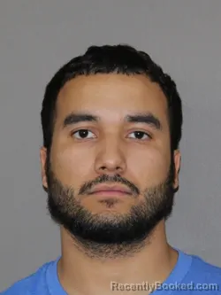 Mugshot of Sebastian A Delgado booked in Denton County, Texas on April 1, 2026