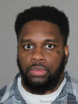 Mugshot of Terrance T Holden booked in Denton County, Texas on March 27, 2026