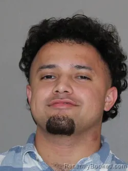 Mugshot of Christopher A Garcia booked in Denton County, Texas on April 3, 2026