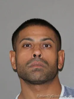 Mugshot of Rajeev H Patel booked in Denton County, Texas on July 6, 2026
