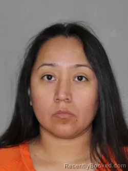 Mugshot of Esmirna Mondragon booked in Denton County, Texas on May 26, 2026
