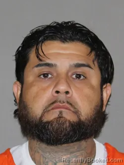 Mugshot of Gustavo R Rodriguez booked in Denton County, Texas on April 6, 2026