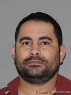 Mugshot of Luis G Castillo Angulo booked in Denton County, Texas on March 20, 2026