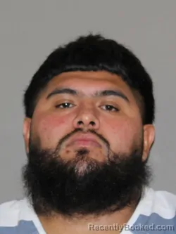 Mugshot of Cesar A Zamora booked in Denton County, Texas on July 1, 2026