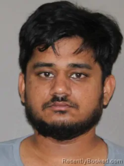 Mugshot of Akhil V Saripella booked in Denton County, Texas on September 27, 2026