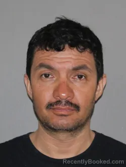 Mugshot of Miguel A Perez Salgado booked in Denton County, Texas on March 22, 2026