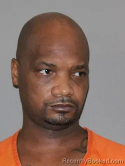 Mugshot of Kendrick N Lewis booked in Denton County, Texas on April 1, 2026