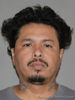 Booking photo from Denton County, Texas