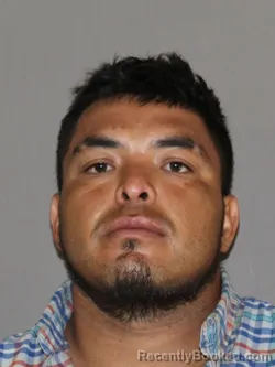 Mugshot of Cristo F Godinez Gloria booked in Denton County, Texas on March 26, 2026