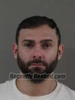 Booking photo from Denton County, Texas