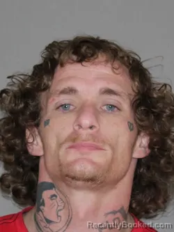 Mugshot of Kyle Maxon booked in Denton County, Texas on March 26, 2026