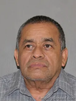 Mugshot of Elmer E Ortiz booked in Denton County, Texas on October 14, 2026