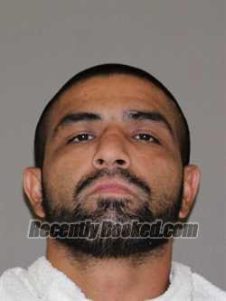 Booking photo from Denton County, Texas