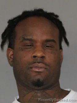 Mugshot of Xavier Pitts booked in Denton County, Texas on March 11, 2026