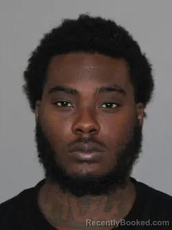 Mugshot of Tradarious Thompson booked in Denton County, Texas on March 27, 2026