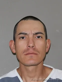 Mugshot of Nathan P Vargas booked in Denton County, Texas on March 22, 2026