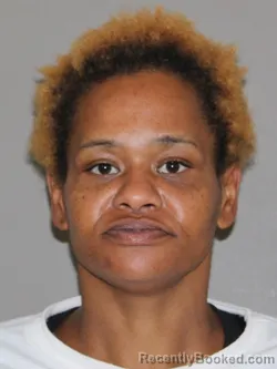 Mugshot of Monique Hall booked in Denton County, Texas on October 9, 2026