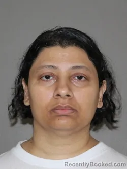 Mugshot of Garima Kaneer booked in Denton County, Texas on March 12, 2026