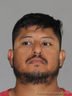 Mugshot of Roberto K Catalan Contreras booked in Denton County, Texas on April 27, 2026