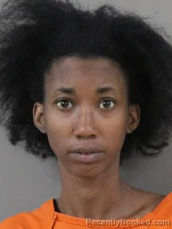 Mugshot of Kiondria D Reeves booked in Denton County, Texas on June 10, 2026