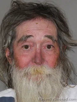 Mugshot of James S Robertson booked in Denton County, Texas on March 28, 2026