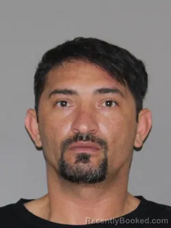 Booking photo from Denton County, Texas