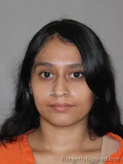 Mugshot of Janet Valenzuela booked in Denton County, Texas on September 29, 2026
