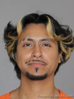 Mugshot of Jesus A Perez booked in Denton County, Texas on May 23, 2026