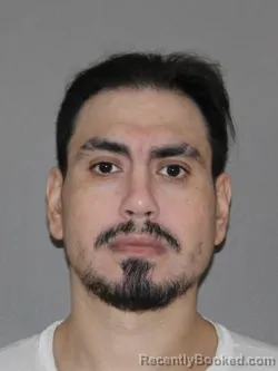 Mugshot of Miguel A Quiroz booked in Denton County, Texas on March 6, 2026