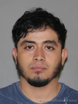 Mugshot of Derwin E Corado Lemus booked in Denton County, Texas on March 7, 2026