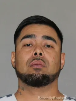 Mugshot of Juan A Compean-Guima booked in Denton County, Texas on March 7, 2026