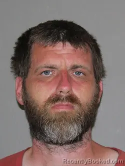 Mugshot of Christopher Henderson booked in Denton County, Texas on March 12, 2026