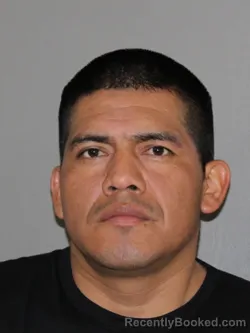 Mugshot of Mariano Roque Chagala booked in Denton County, Texas on March 16, 2026