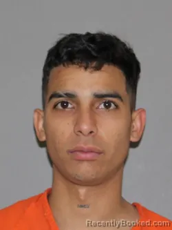 Mugshot of Dionnys Cuamo Jimenez booked in Denton County, Texas on March 18, 2026