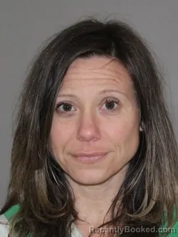 Mugshot of Misty A Mechura booked in Denton County, Texas on March 20, 2026