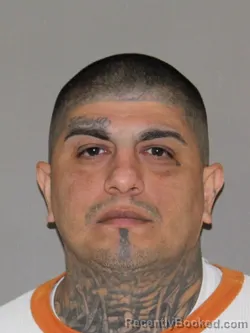 Mugshot of Hector J Guerrero booked in Denton County, Texas on March 21, 2026