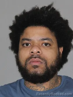 Mugshot of Dmondre O Harris booked in Denton County, Texas on March 24, 2026