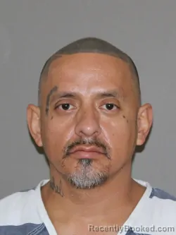 Mugshot of Gilbert Alejandro booked in Denton County, Texas on March 24, 2026