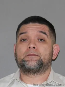 Mugshot of Luis Herrera booked in Denton County, Texas on March 24, 2026