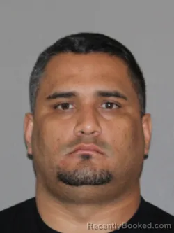 Mugshot of Alfredo Segovia Nino booked in Denton County, Texas on March 26, 2026