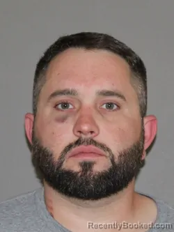 Mugshot of Luke H McKibben booked in Denton County, Texas on March 29, 2026