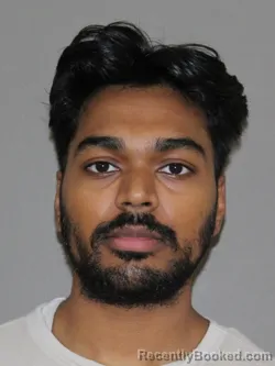 Mugshot of Anish R Bamne booked in Denton County, Texas on March 29, 2026