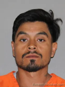 Mugshot of Juan Mora Arellano booked in Denton County, Texas on March 30, 2026